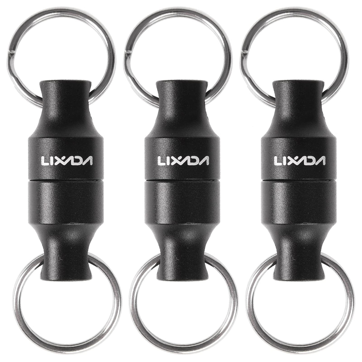 Lixada magnetic net release holder clip secures the landing net during casting and wading.
