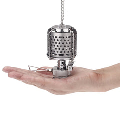 Lixada mini camping lantern metal model shines with sturdy construction