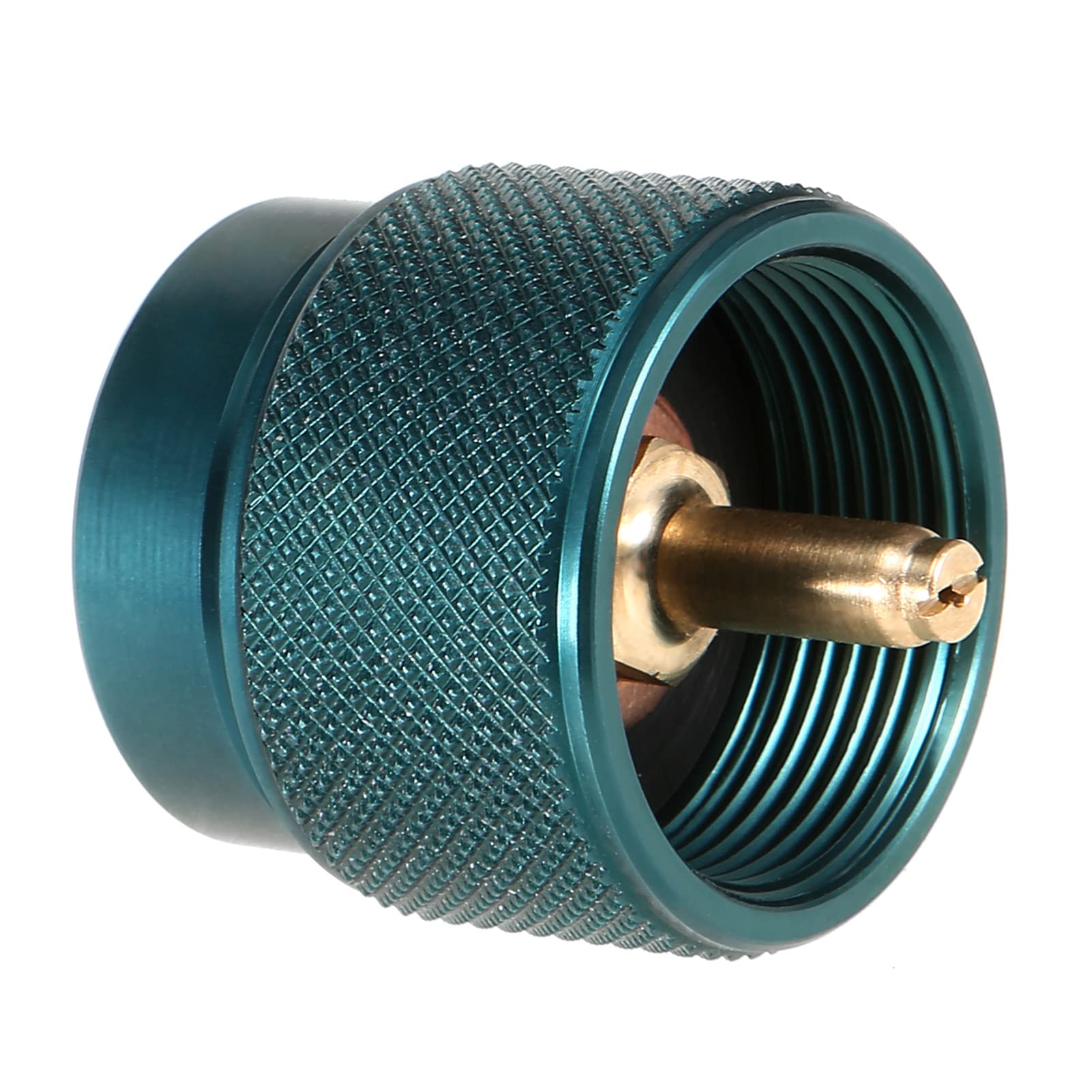 Secure no-leak connection ensures safe camping stove operation.