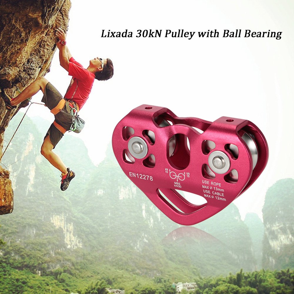 Lixada outdoor adventure pulley for versatile lifting tasks.