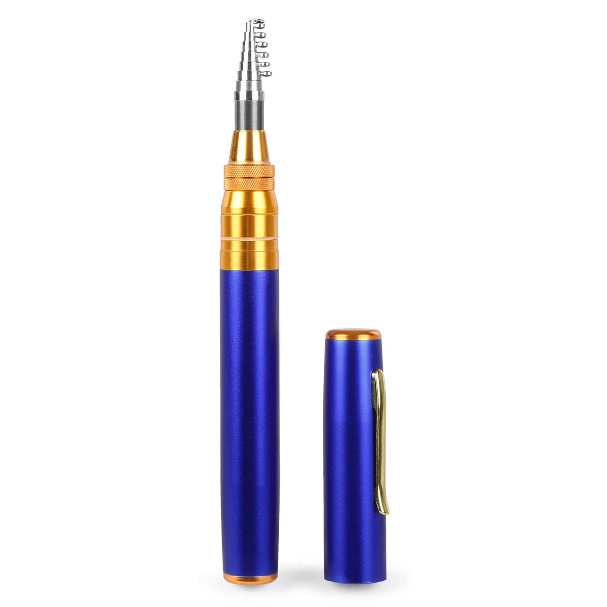 Lixada pen fishing rod collapsible for travel-ready, space-saving setups.