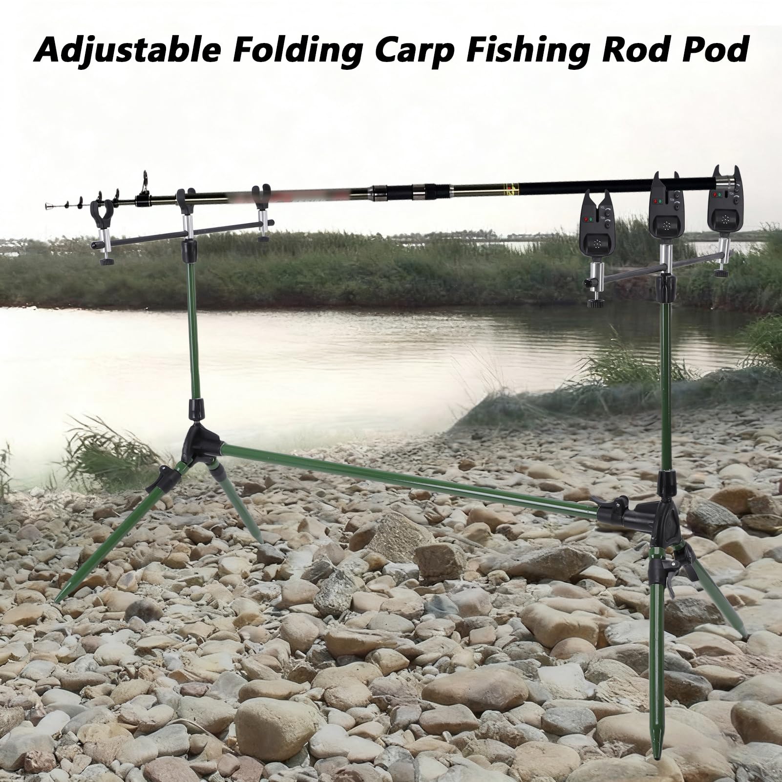 Lixada pod stand four-point ground attachment ensures stable setup