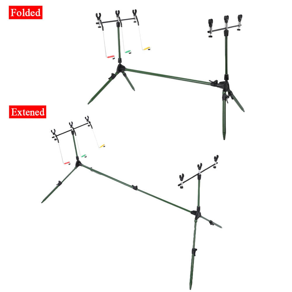 Lixada quick-assembly design makes setup fast at remote fishing spots.