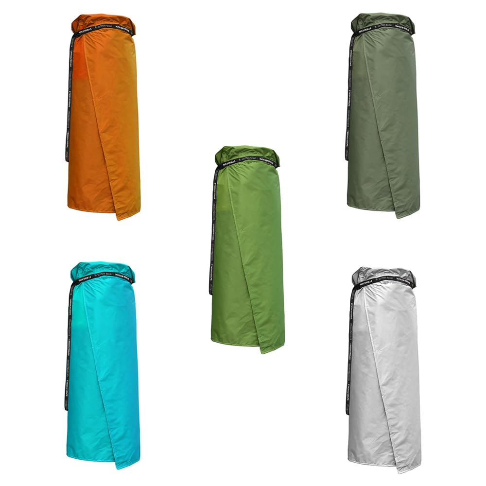 Lixada Rain Skirt's tear-resistant construction for rugged outdoor use.