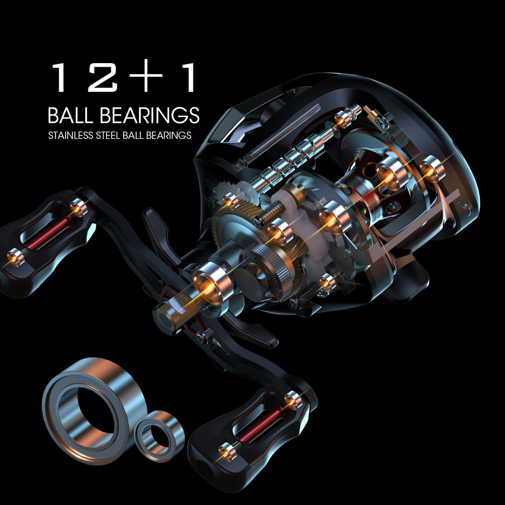 Lixada reel designed for saltwater and freshwater use with durable build.