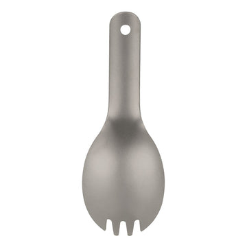Lixada spork includes a drawstring pouch for compact transport.