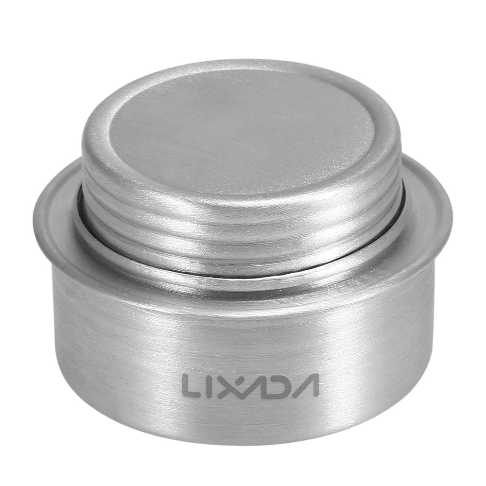 Lixada stove with lid portable setup ideal for outdoor cooking.