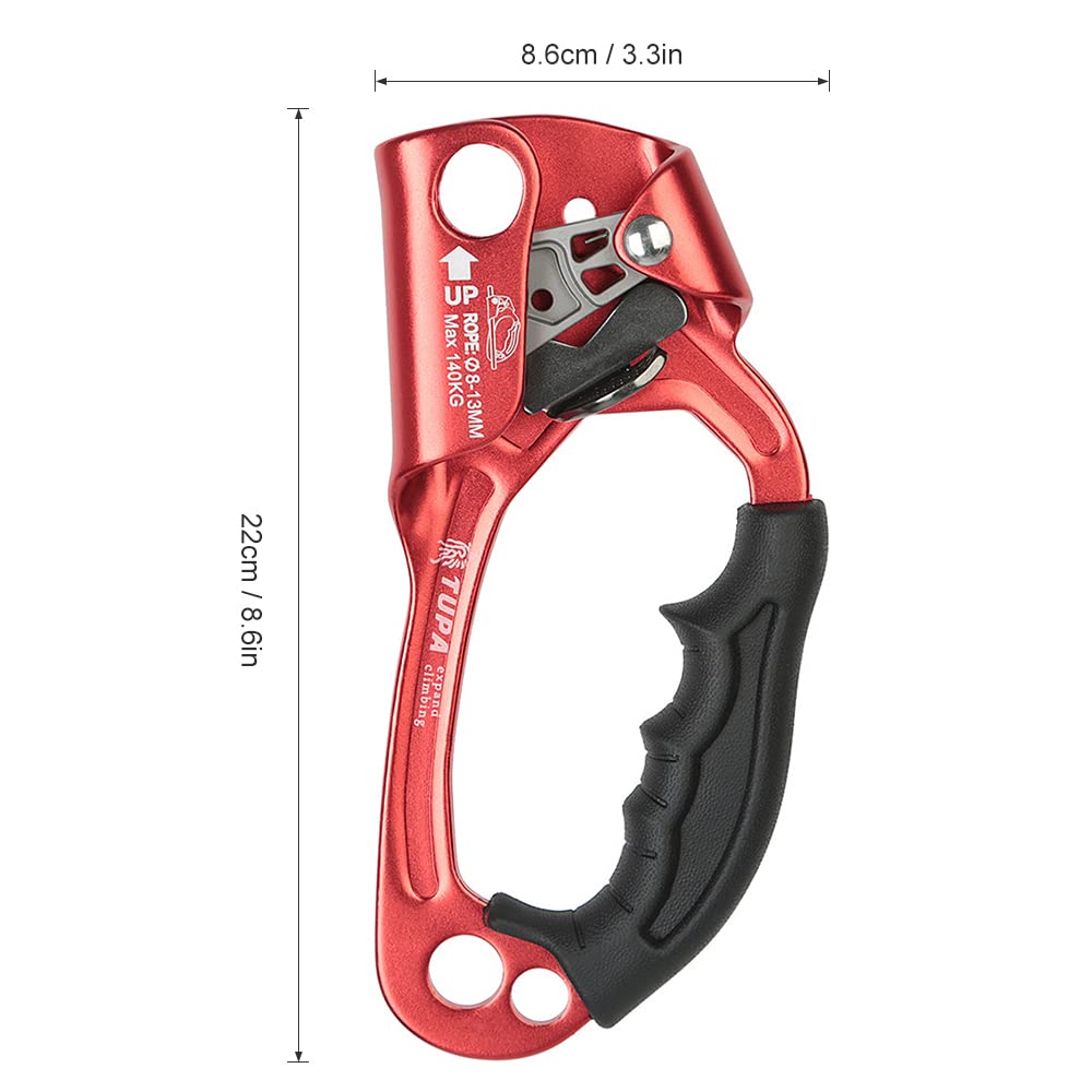 Lixada thumb-friendly cam system allows precise control with gloves.