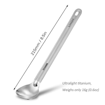 Lixada spoon polished bowl for smooth texture and easy cleaning.