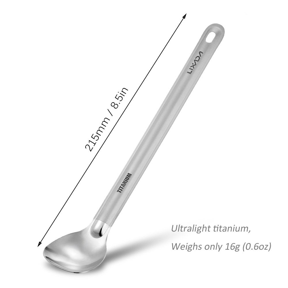 Lixada spoon polished bowl for smooth texture and easy cleaning.