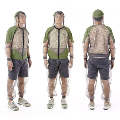 Lixada ultra-fine mesh summer wear gloves guard skin during activities