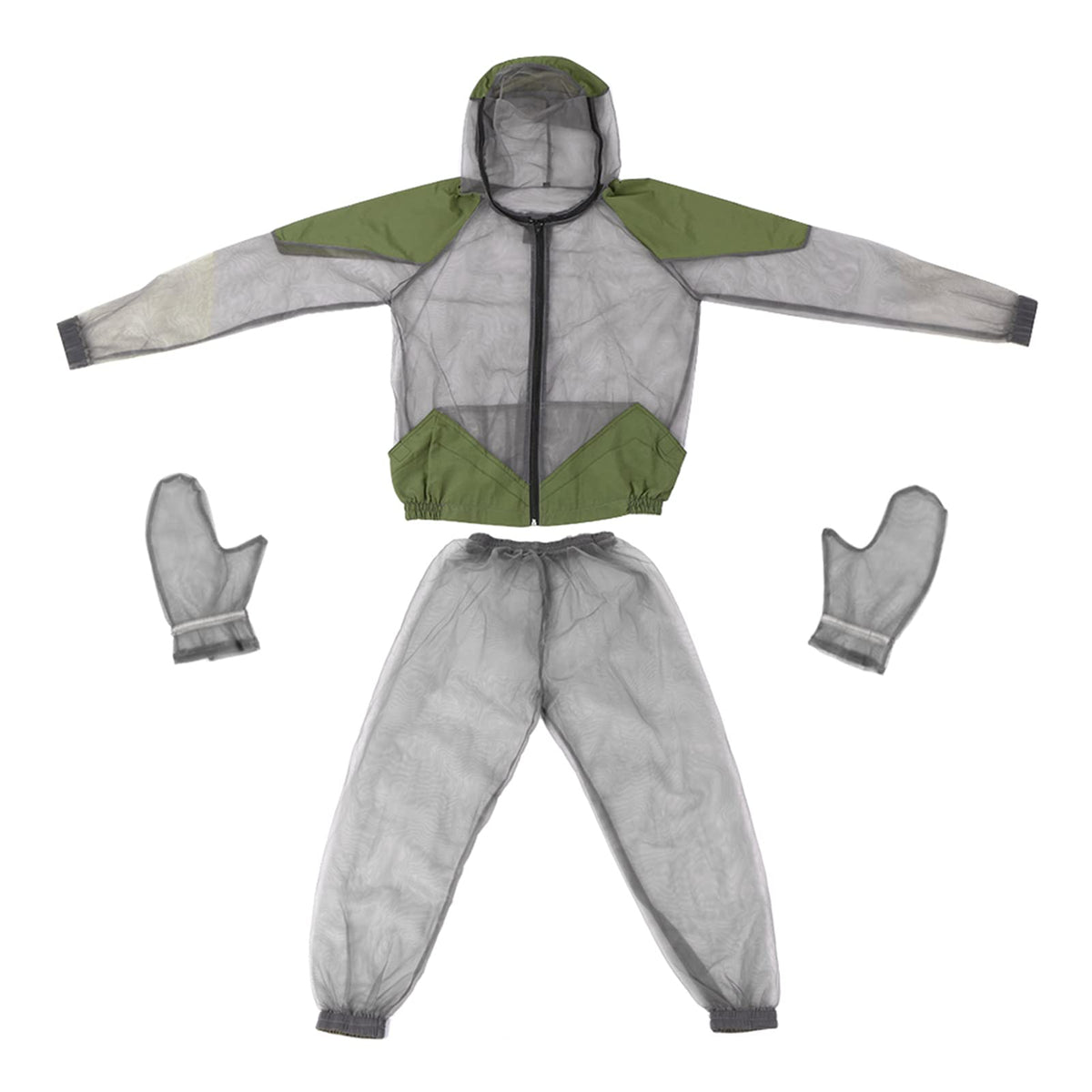 Lixada ultra-fine mesh hooded jacket for outdoor protection and airflow