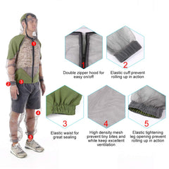 Lixada ultra-fine mesh summer wear pants for comfortable mobility on trails