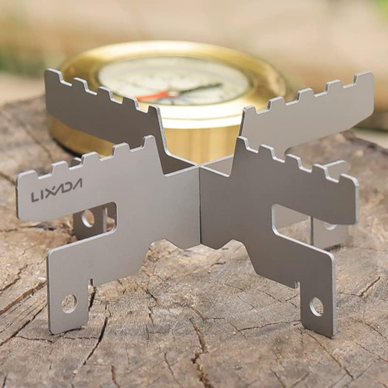 Lixada ultra-light titanium construction reduces pack weight without sacrificing strength.