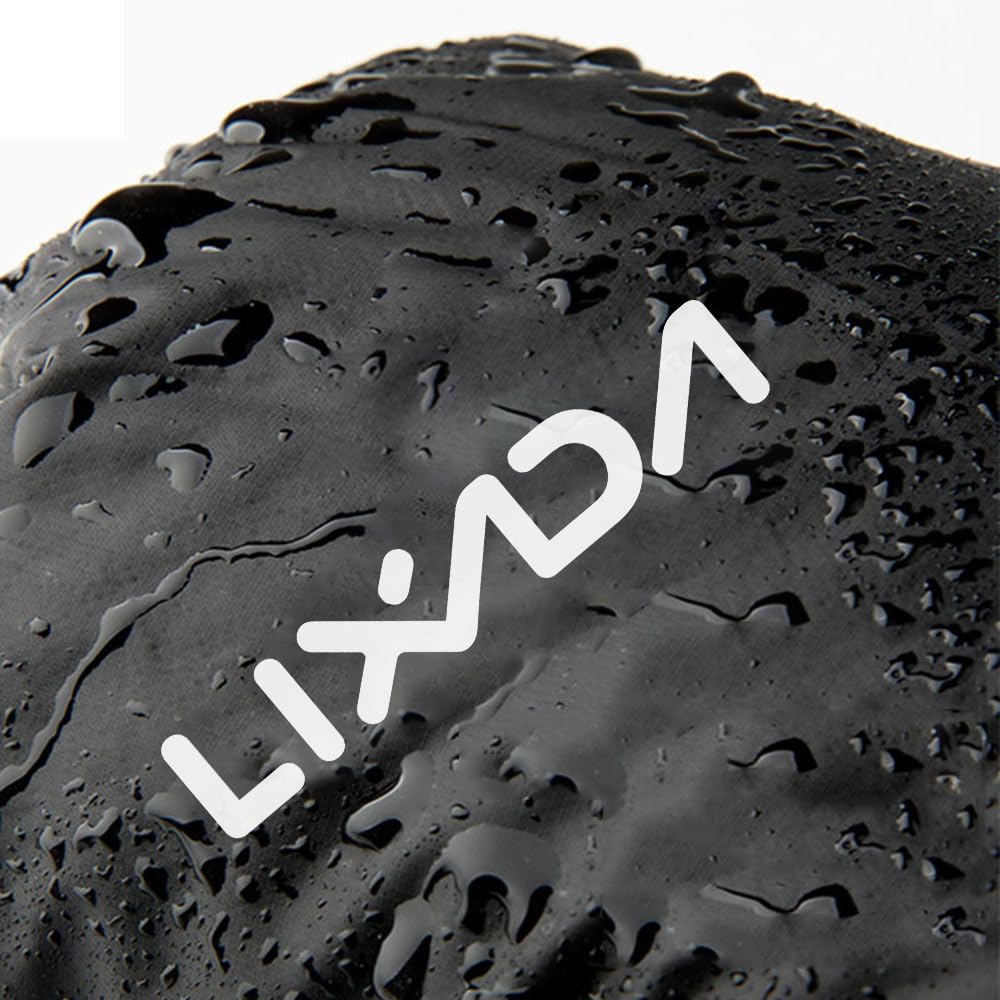 Lixada booties water-resistant shell illustrates 410T nylon for wind and spray protection