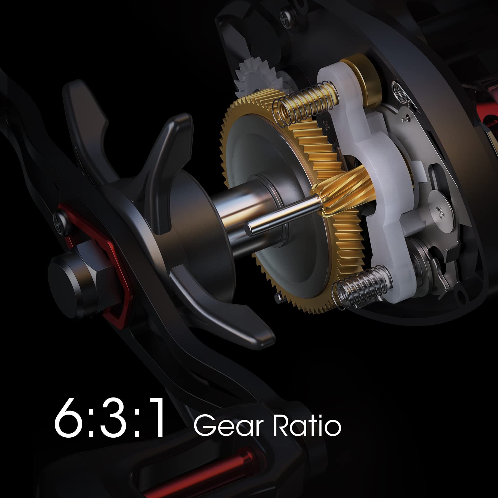 Lixada UV-polished reel finish preserves color and shine.