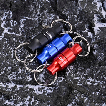 Lixada magnetic net release on rugged terrain ensures gear stays attached.