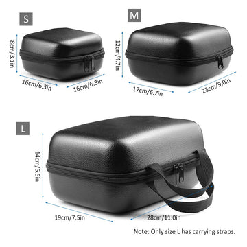 Lixada reel bag shows water-resistant PU leather surface protecting reels from moisture.