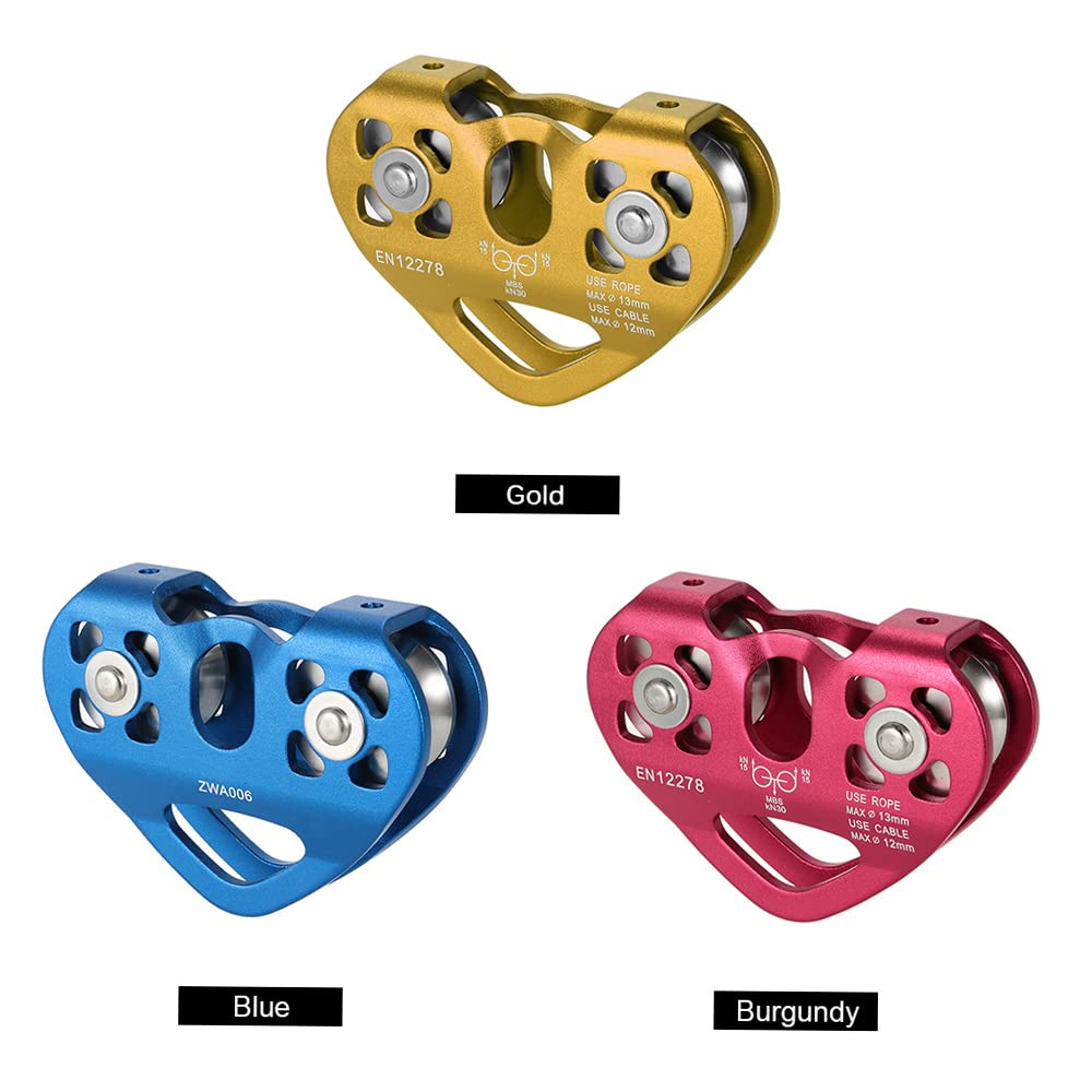 Lixada zipline pulley complete with stainless parts for rugged outdoor use.