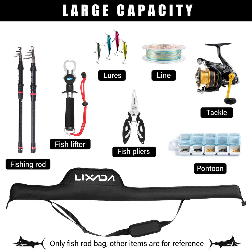 Adjustable padded shoulder straps for comfortable carry