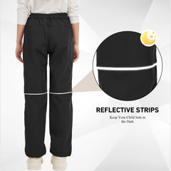 liyiyiyia waterproof nylon outer layer snow pants shielding rain and snow
