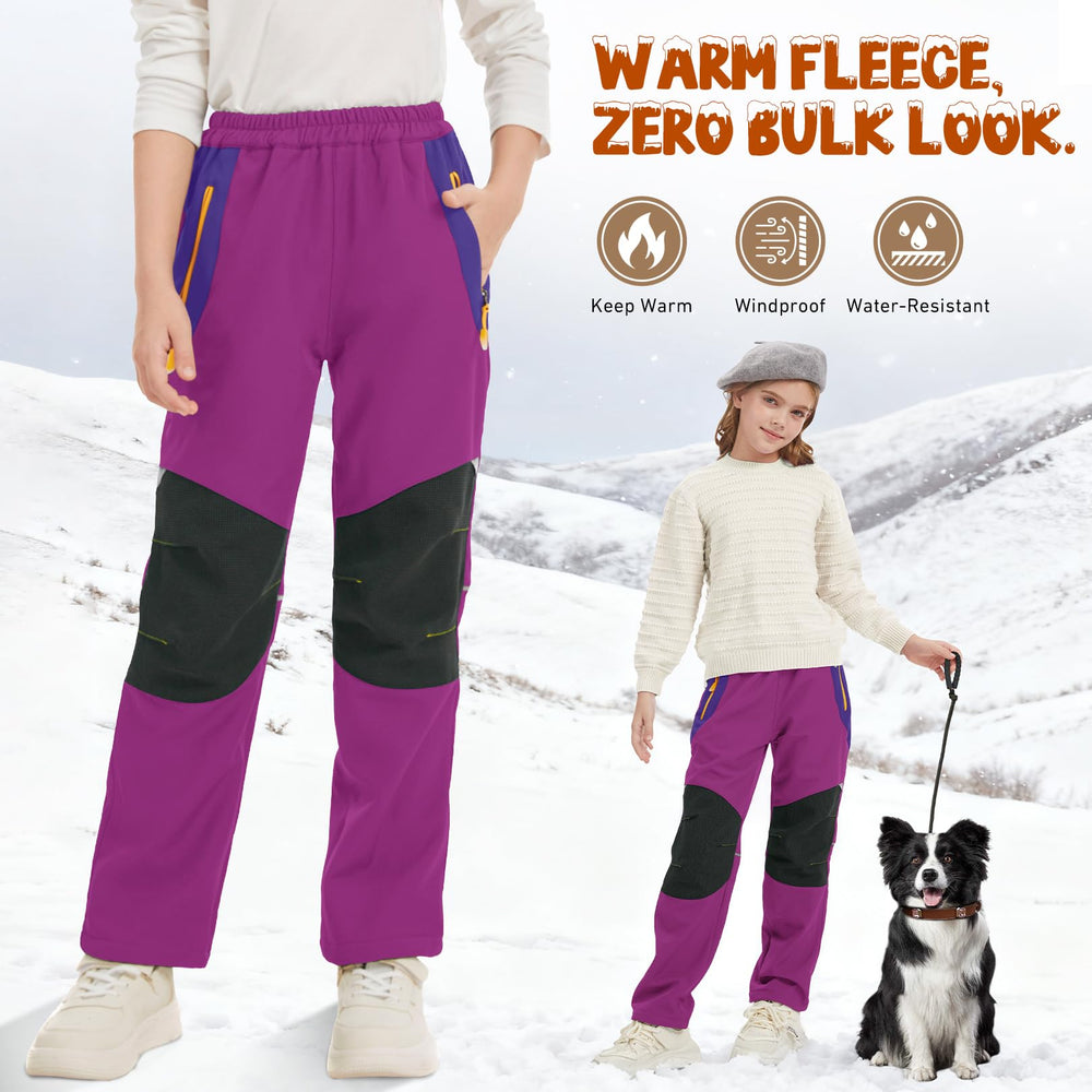 liyiyiyia winter hiking ski pants suited for hiking and skiing