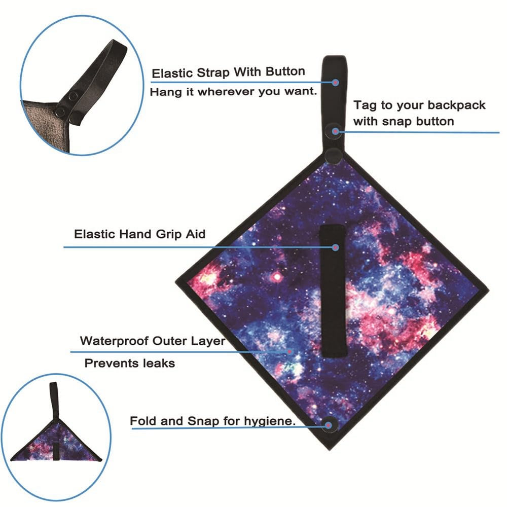 Lizusidtsy compact travel cloth fits in a small pack