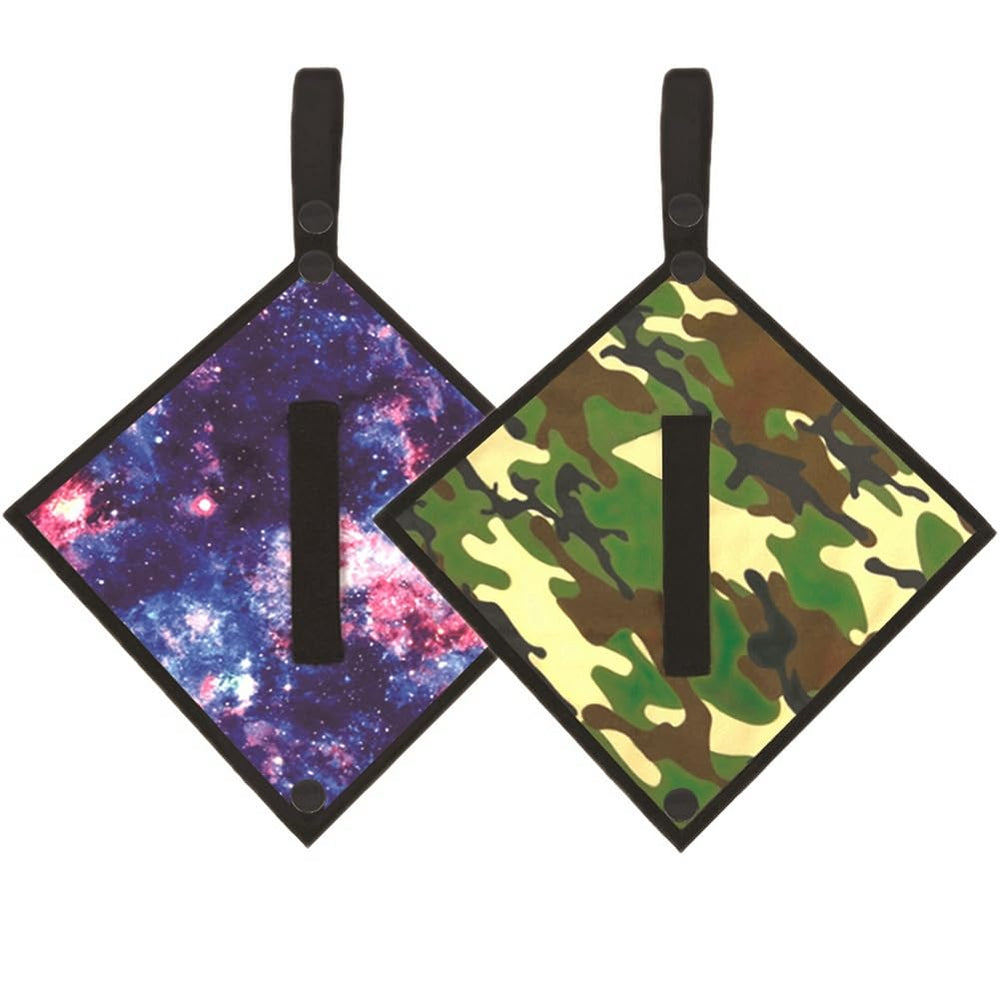 Lizusidtsy women's hiking pee cloth camouflage 2-pack for reusable outdoor relief
