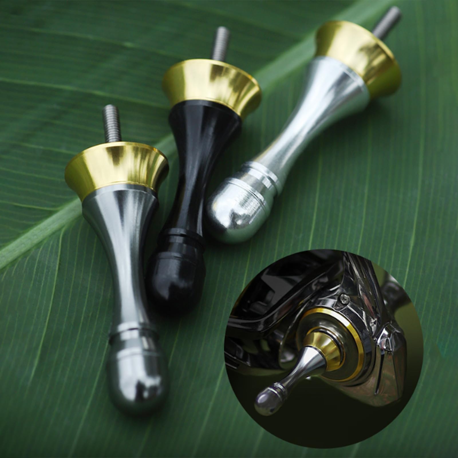 LJKLAJ handle stabilizer keeps reels level during retrieves.