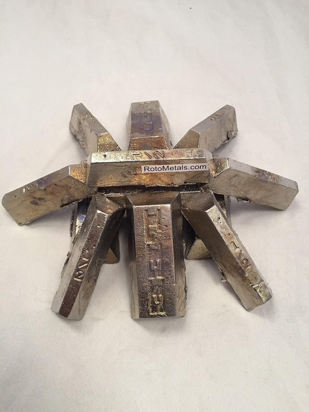 LK lead ingots 25lb package for easy reloading and casting