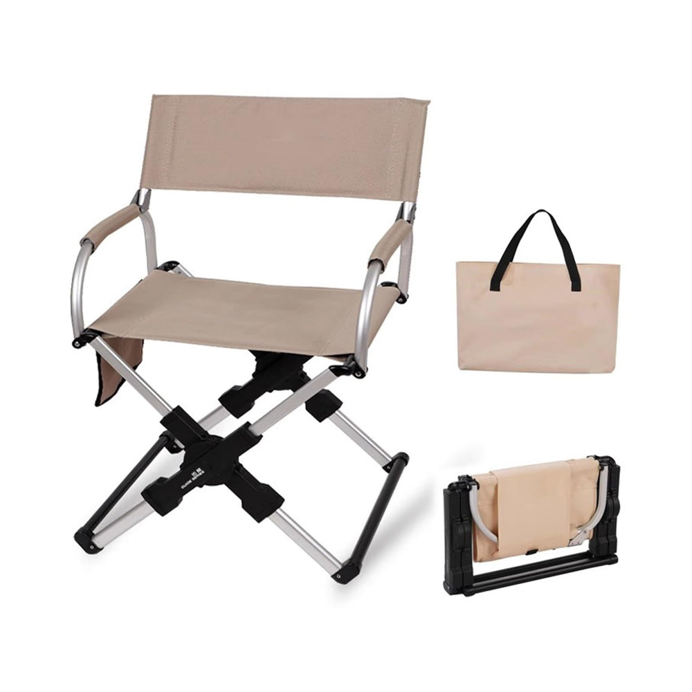 LLZJDDPLY directors chair folded for ultra-portable camping transport