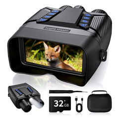 Loatos Night Vision Goggles front view showing 4K clarity for low-light adventures