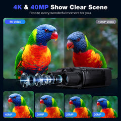 Loatos Night Vision Goggles 5-inch display for immersive night viewing