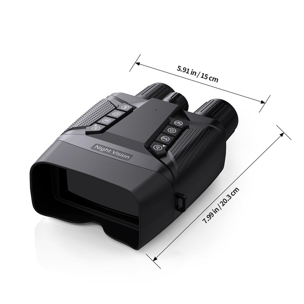 Loatos Night Vision Goggles memory card slot supports up to 128GB storage