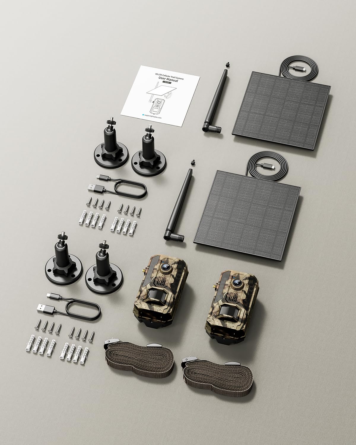 Loatos trail camera real-time notifications keep you informed on events.
