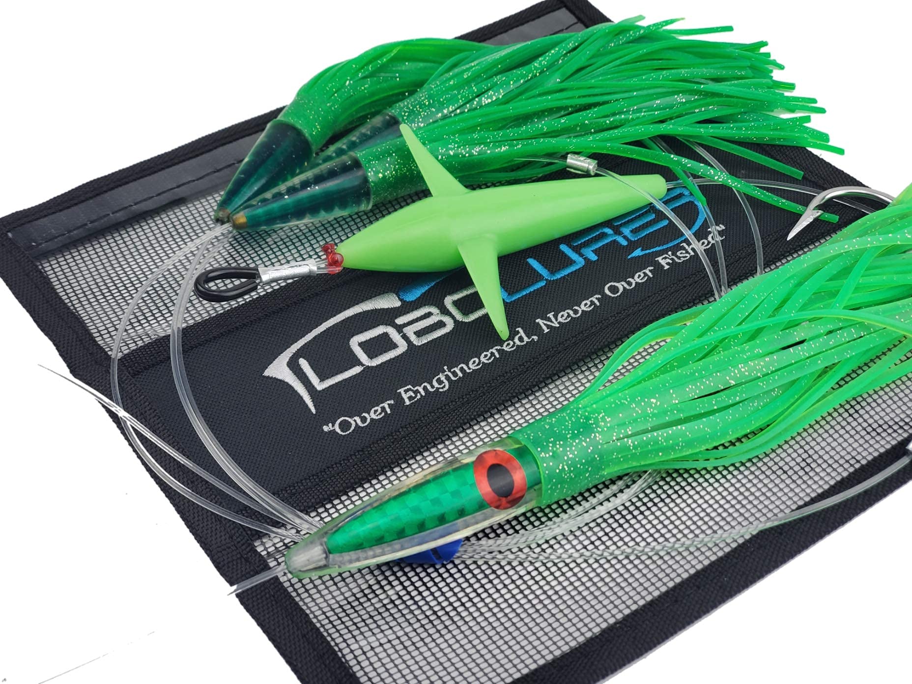 400lb Momoi Smoke Blue leader material used in rigging