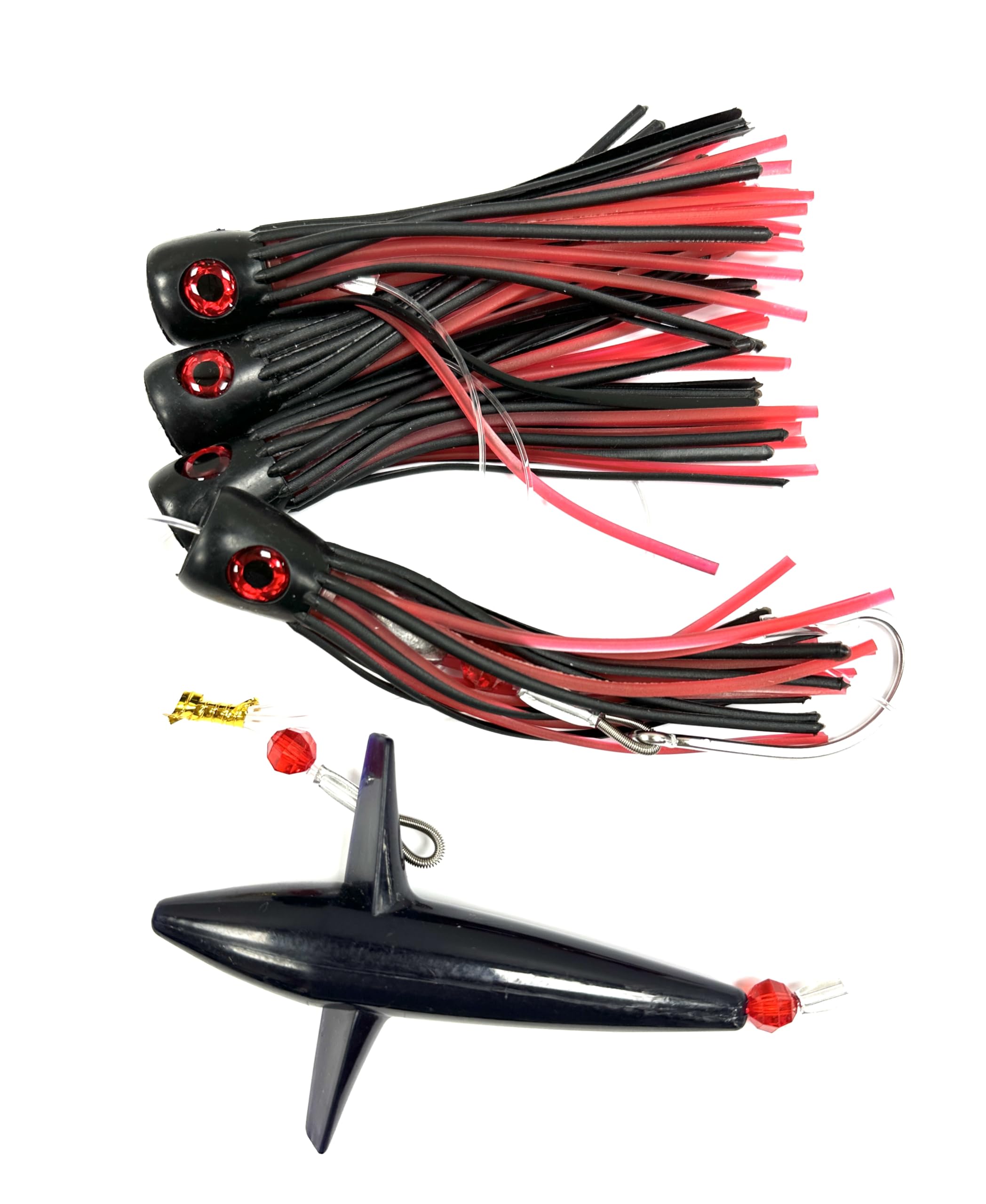 Lobo Lures #245 tuna tangler daisy chain attracts pelagic species during trolling