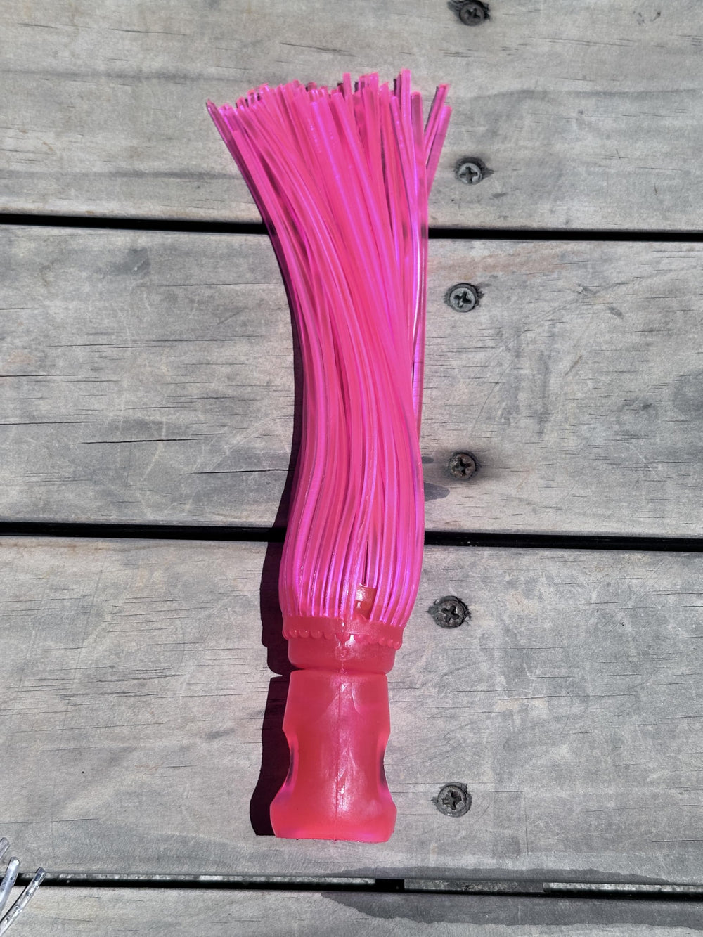 Lobo Lures Big Chugger 9-inch pink white ideal for long trolling and surface strikes