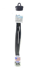 Lobo Lures Black Ultra Flexible 2.4mm rigging chafe guard protects lines up to 400lb.