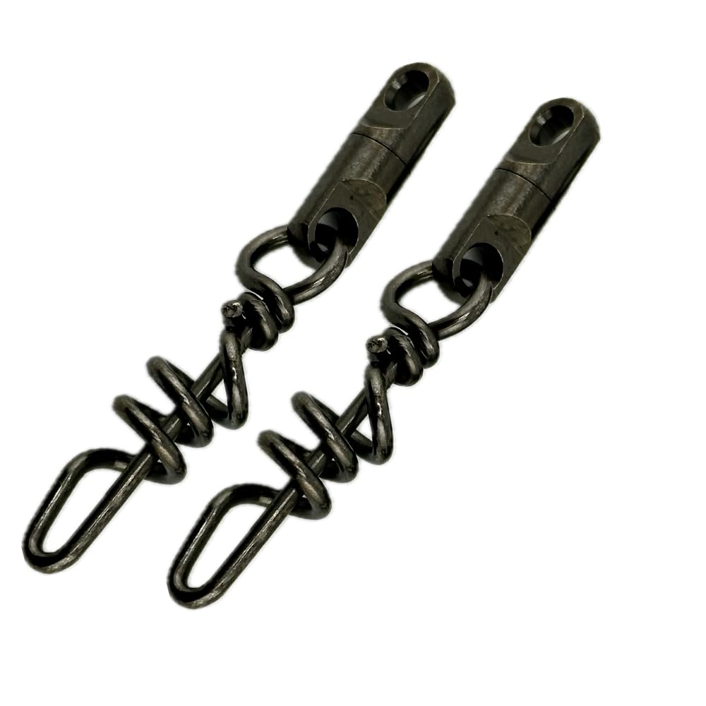 Lobo Lures quick release dredge corkscrew swivel for marlin trolling