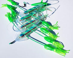 Lobo Lures SquidNation Billfish Edition Flippy Floppy, helps attract larger billfish visually.