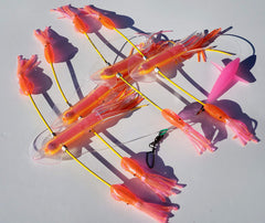 Lobo Lures SquidNation Daisy Chain setup highlights in-line squid action for big gamefish.