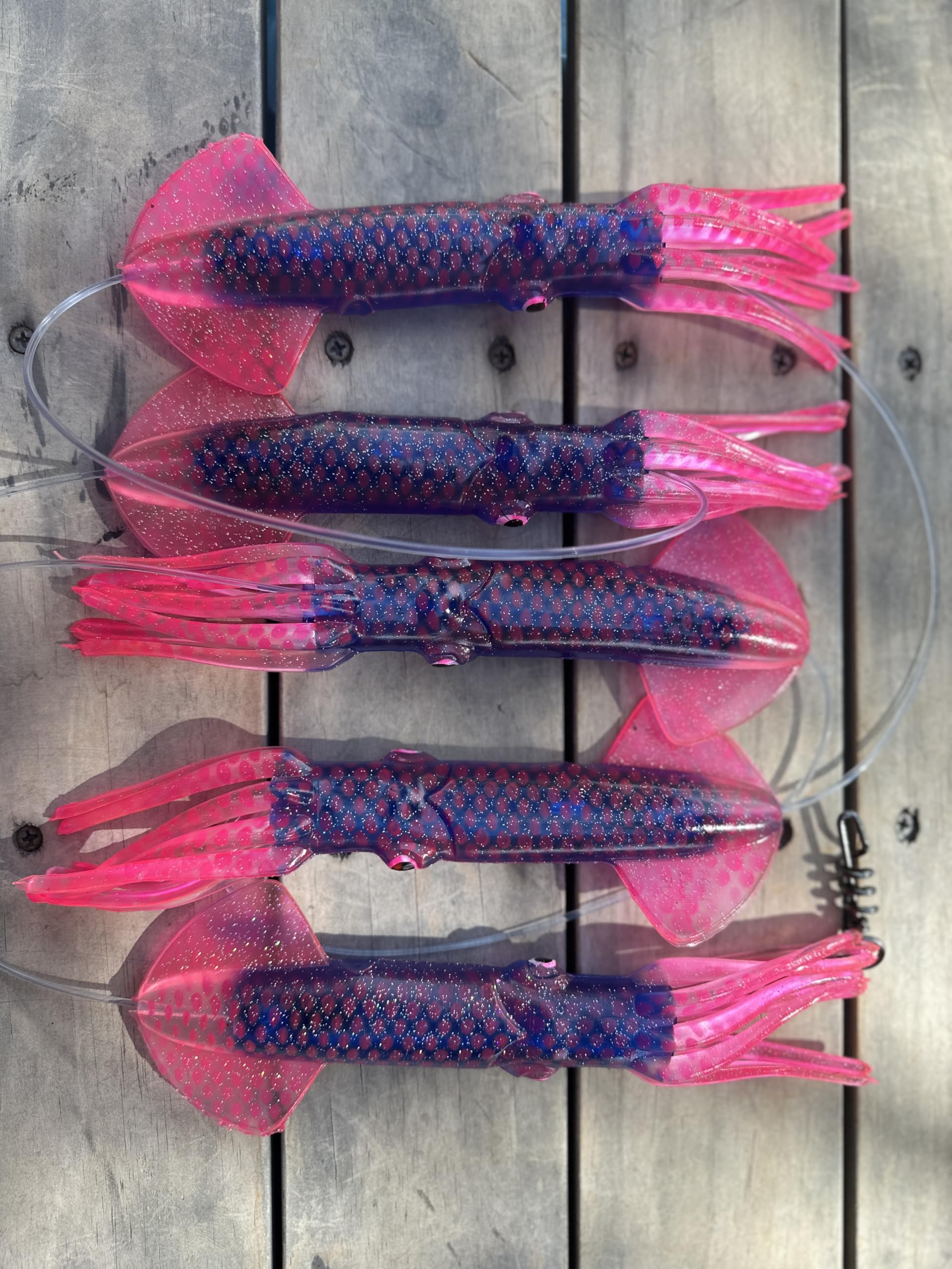 Lobo Lures 400lb mono leader rigs for strong, clean lines
