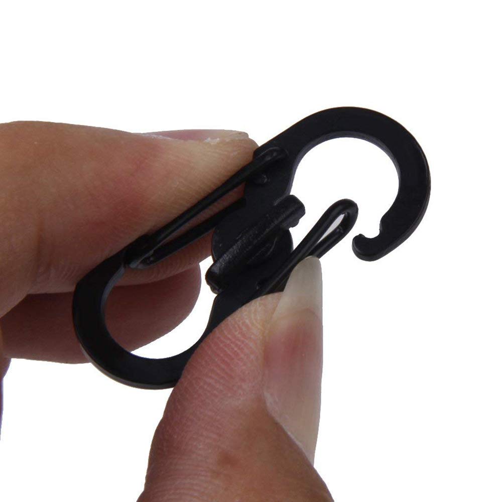 Lockable 8-shaped buckle sturdy stainless steel for reliable use.