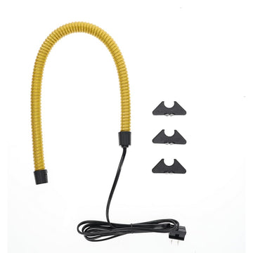 Lockdown Golden Rod dehumidifier installed in a gun safe for moisture control