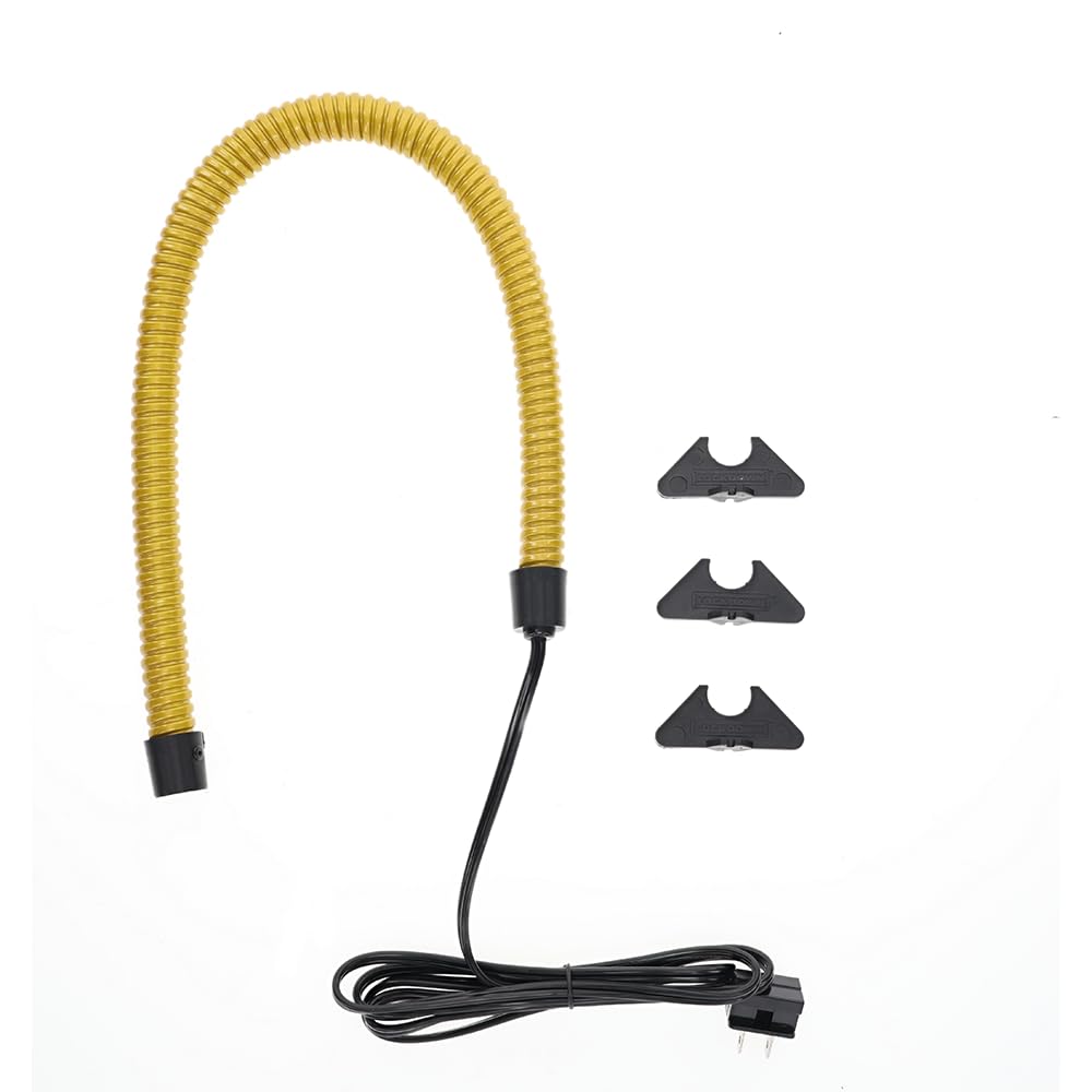 Lockdown Golden Rod dehumidifier installed in a gun safe for moisture control