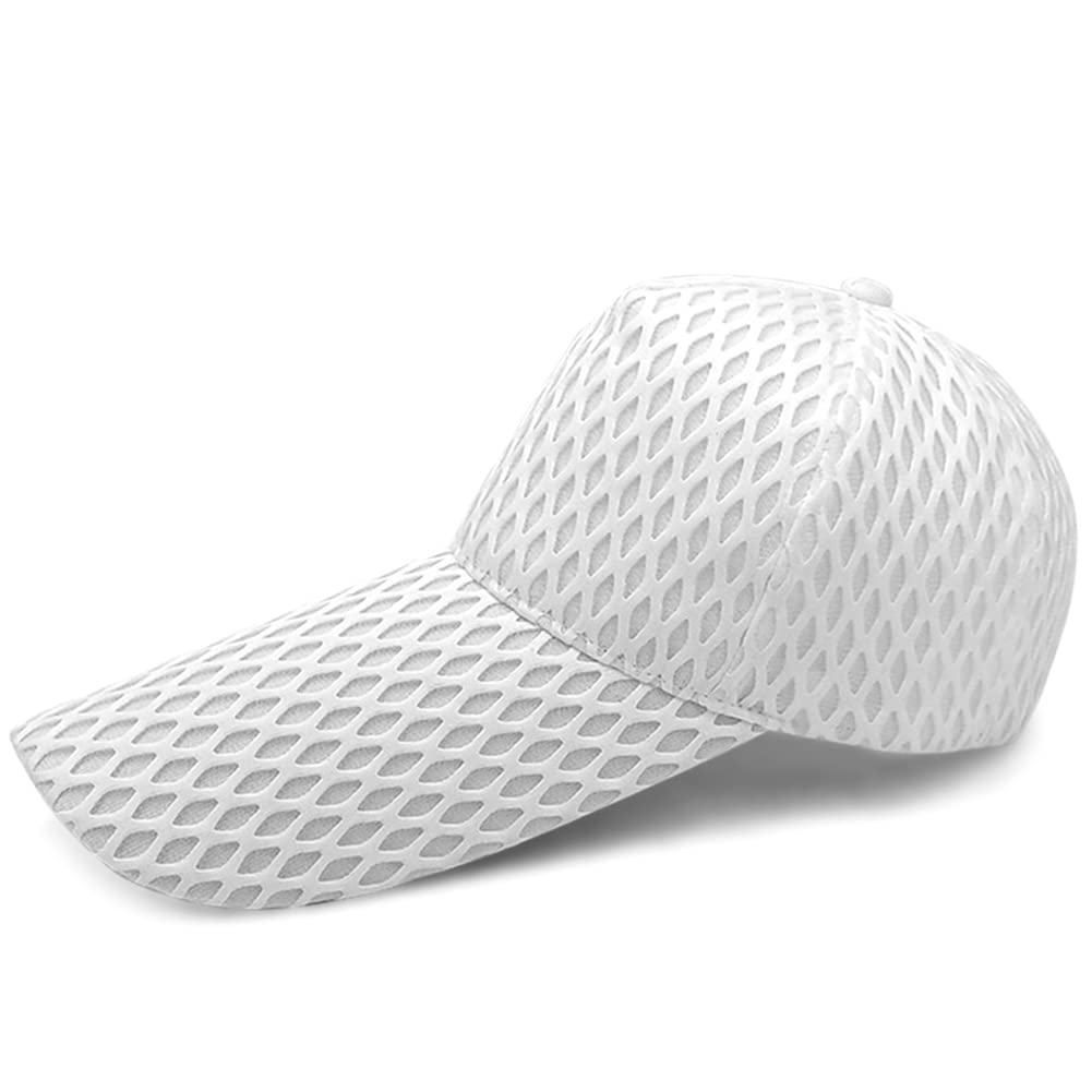 LOCOMO sun-shield cap with extra-long bill, front view for shade