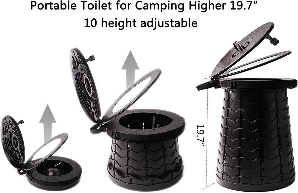 LOCYOP odor-proof toilet cover keeps car fresh during use.