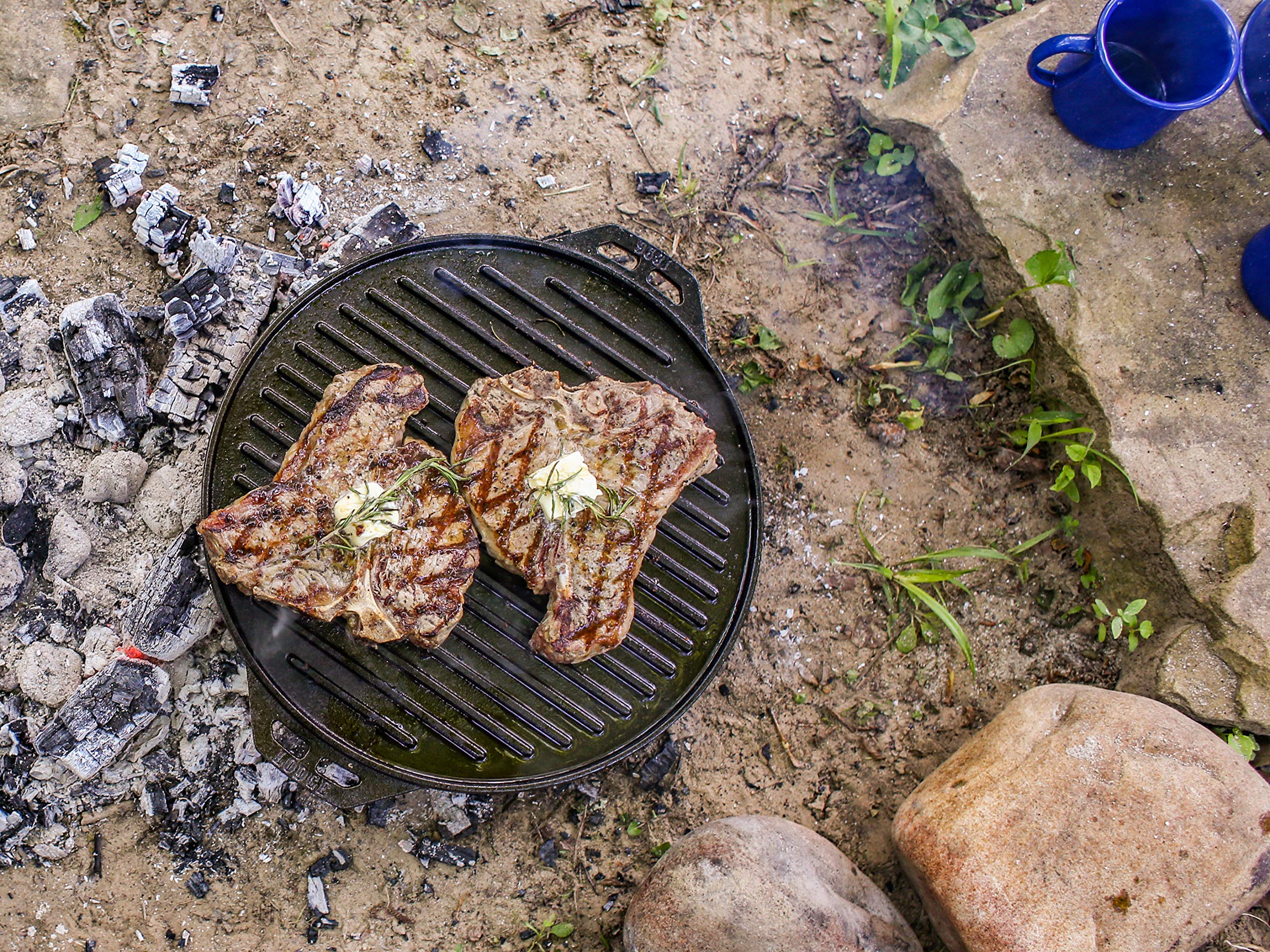 Lodge cookbook includes over 200 recipes for indoor and outdoor cooking.