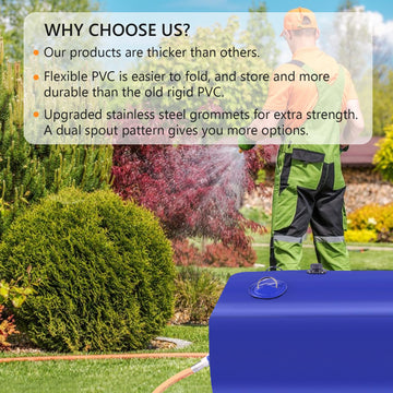 LOFTANK 1000d PVC material conveys durability and long-lasting performance in rugged conditions